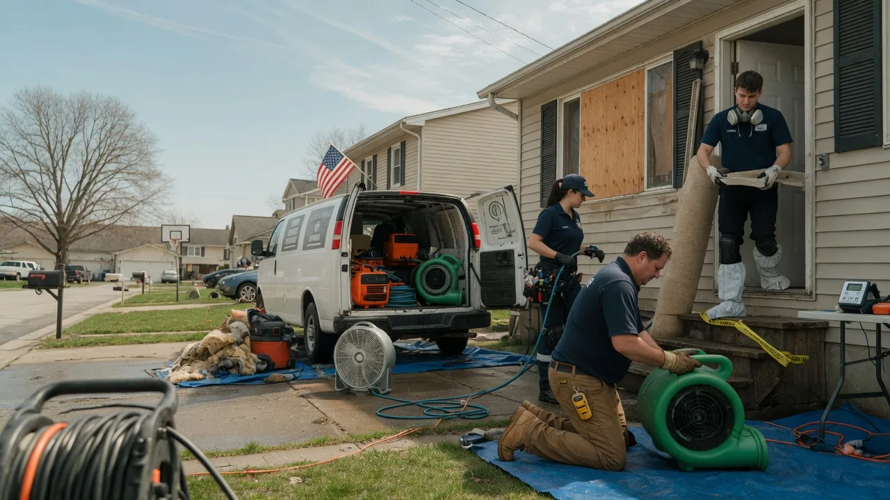 Water Damage Restoration in Fuquay Varina, NC near me